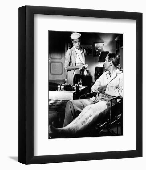 James Stewart, Rear Window (1954)-null-Framed Photo