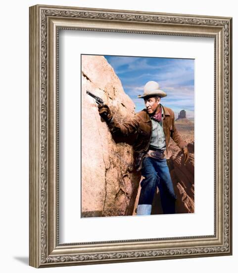 James Stewart, The Man from Laramie (1955)-null-Framed Photo