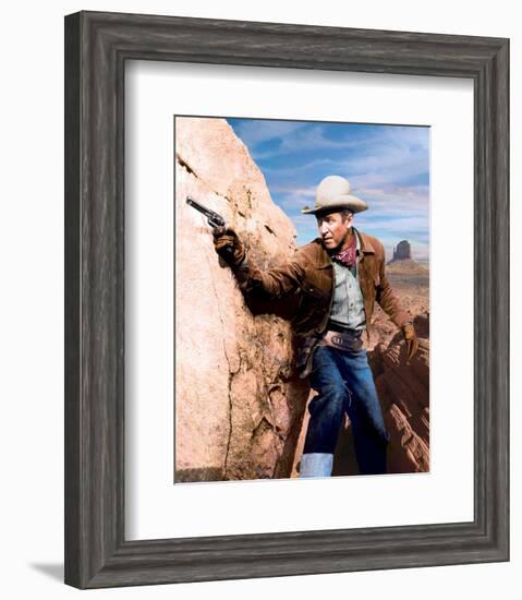 James Stewart, The Man from Laramie (1955)-null-Framed Photo