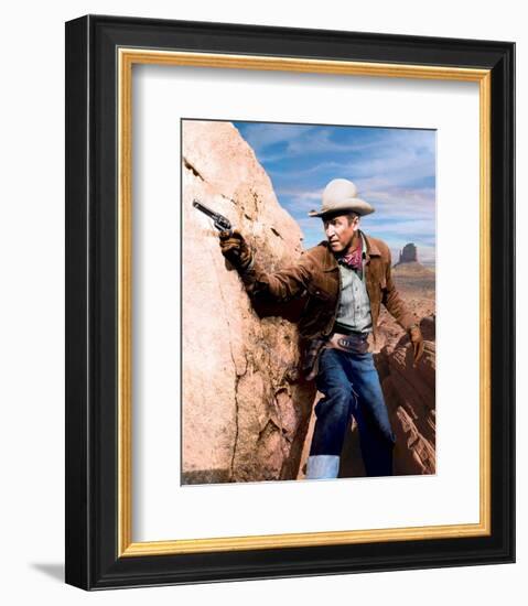 James Stewart, The Man from Laramie (1955)-null-Framed Photo