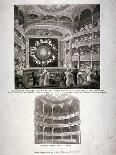 Interior View of the Haymarket Theatre, London, on its Opening Night in 1821-James Stow-Giclee Print