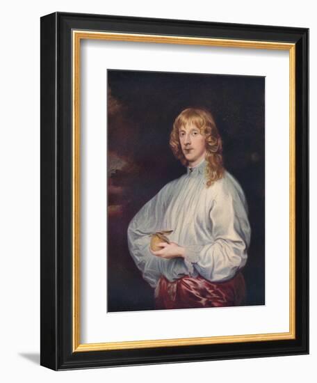 'James Stuart, Duke Of Richmond And Lennox With His Attributes', 1634-Anthony Van Dyck-Framed Giclee Print