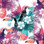 Vivid Tropical Love-James Thew-Framed Art Print