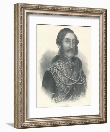 'James Thomas Brudenell, 7th Earl of Cardigan', 1855 (1909)-Unknown-Framed Giclee Print