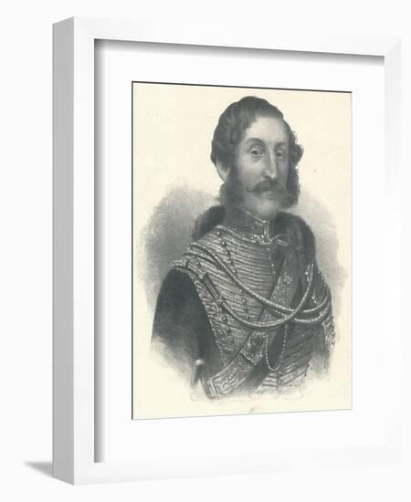 'James Thomas Brudenell, 7th Earl of Cardigan', 1855 (1909)-Unknown-Framed Giclee Print