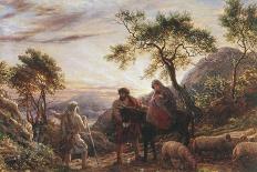 Flight Into Egypt-James Thomas Linnell-Premier Image Canvas