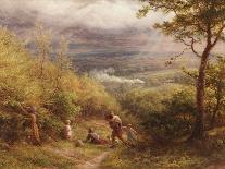 Flight Into Egypt-James Thomas Linnell-Premier Image Canvas