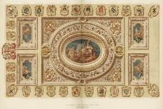 The Ceiling of the Aldermen's Court Room, Guildhall, City of London, 18th Century-James Thornhill-Giclee Print
