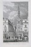 St Swithin London Stone, London, 1831-James Tingle-Framed Giclee Print