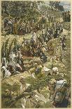 Rizpah's Kindness Toward the Dead-James Tissot-Giclee Print