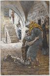 Christ Sending Out the Seventy Disciples, Two by Two-James Tissot-Giclee Print