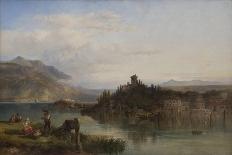 Morning on Lake Garda, Italy, 1861-James Vivien de Fleury-Giclee Print