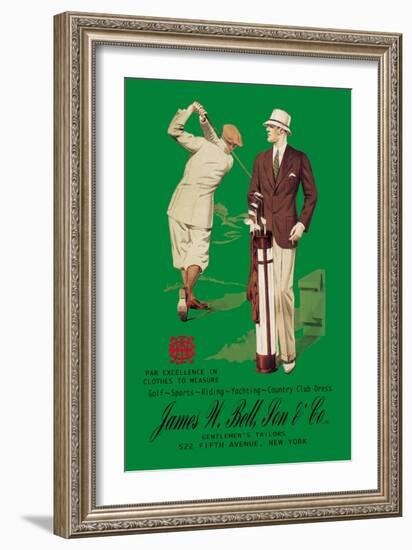 James W. Bell and Sons-null-Framed Art Print