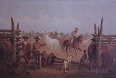 Tejano Ranchers, 1877-James Walker-Framed Giclee Print