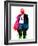 James Watercolor 1-Lora Feldman-Framed Art Print