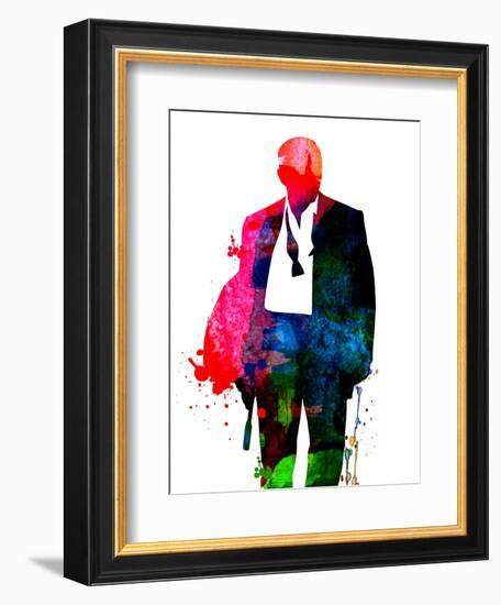 James Watercolor 1-Lora Feldman-Framed Premium Giclee Print