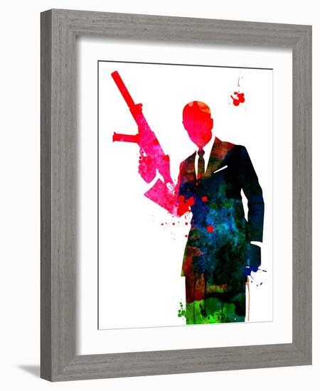 James Watercolor 2-Lora Feldman-Framed Art Print