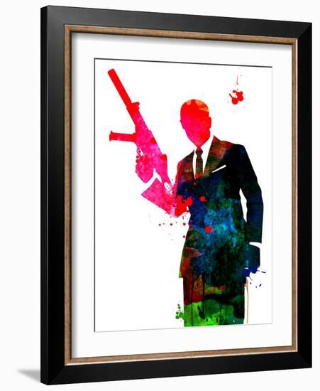 James Watercolor 2-Lora Feldman-Framed Art Print