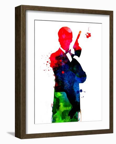 James Watercolor 3-Lora Feldman-Framed Art Print