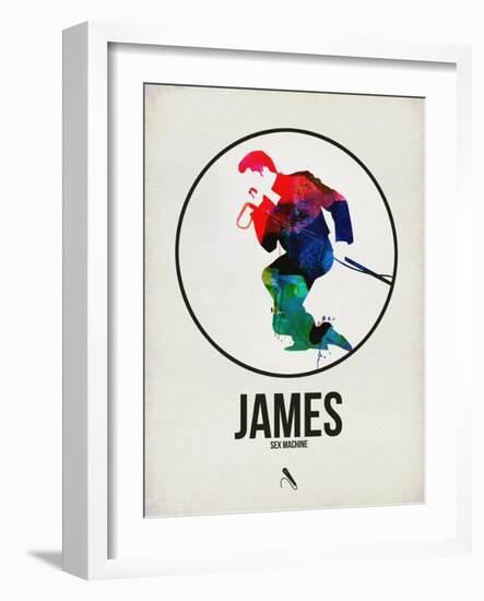 James Watercolor-David Brodsky-Framed Art Print