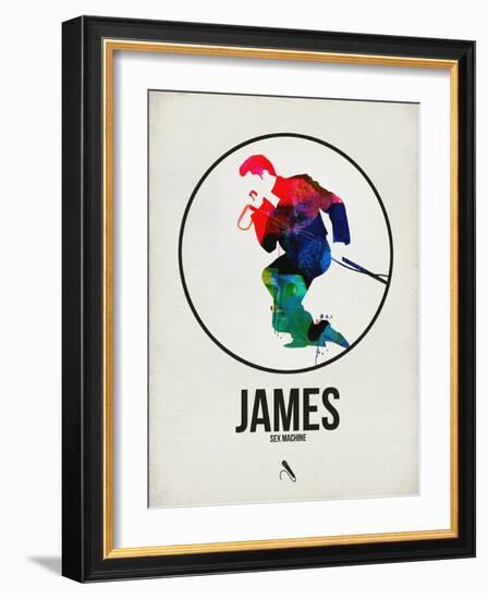 James Watercolor-David Brodsky-Framed Art Print