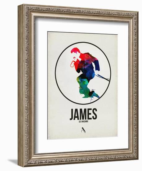 James Watercolor-David Brodsky-Framed Premium Giclee Print