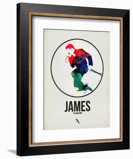 James Watercolor-David Brodsky-Framed Premium Giclee Print