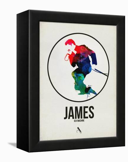 James Watercolor-David Brodsky-Framed Stretched Canvas