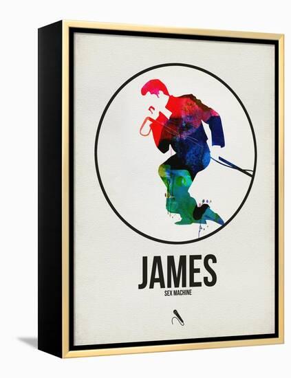 James Watercolor-David Brodsky-Framed Stretched Canvas