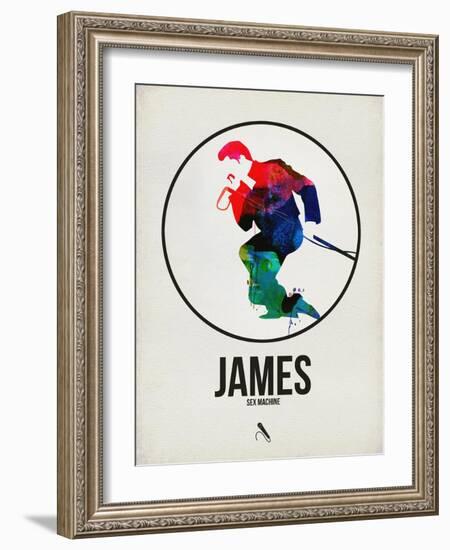 James Watercolor-David Brodsky-Framed Art Print