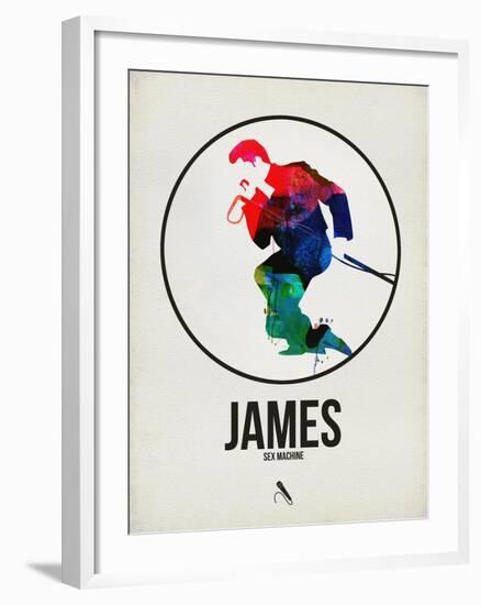 James Watercolor-David Brodsky-Framed Art Print