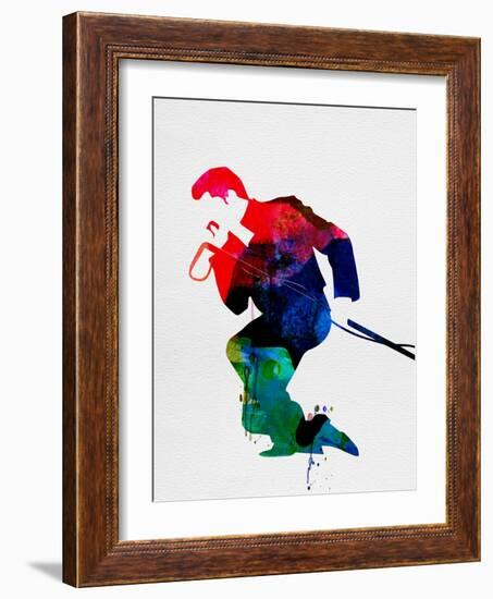 James Watercolor-Lora Feldman-Framed Art Print