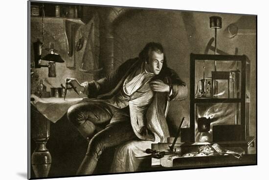 James Watt and the Steam-Engine-Marcus Stone-Mounted Giclee Print