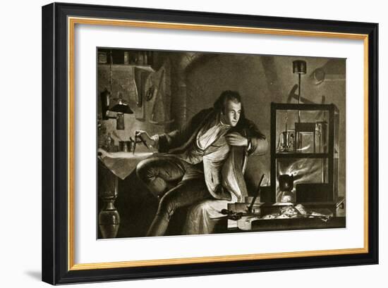 James Watt and the Steam-Engine-Marcus Stone-Framed Giclee Print