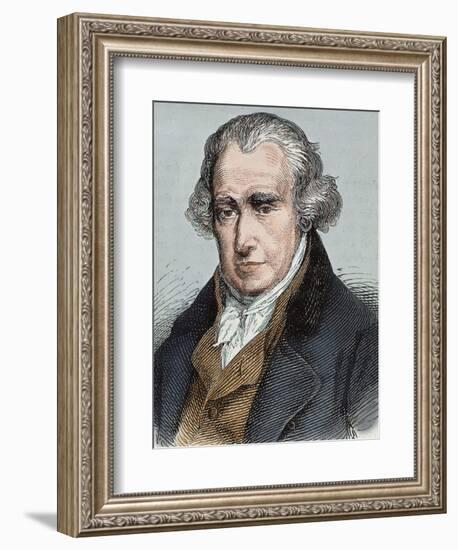 James Watt (Greenok 1736-Heathfield, 1819). Scottish Inventor and Mechanical Engineer-Prisma Archivo-Framed Photographic Print