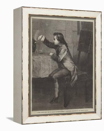 James Watt's First Idea of Steam-Marcus Stone-Framed Premier Image Canvas