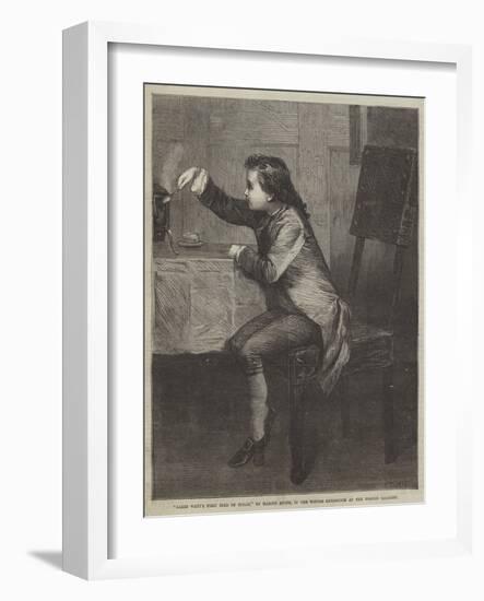 James Watt's First Idea of Steam-Marcus Stone-Framed Giclee Print