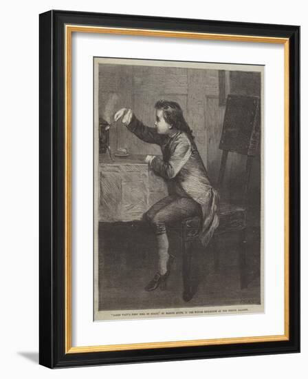James Watt's First Idea of Steam-Marcus Stone-Framed Giclee Print