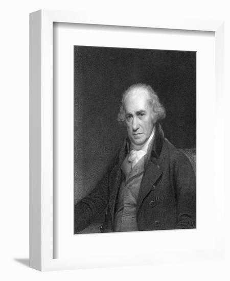 James Watt, Scottish Engineer and Inventor, 1833-null-Framed Giclee Print