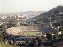 September 1, 1960: Shot of the Olympic Track and Field Stadium, 1960 Rome Summer Olympic Games-James Whitmore-Photographic Print