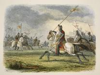 The Roman Standard Bearer of the Tenth Legion Landing in Britain-James William Edmund Doyle-Giclee Print