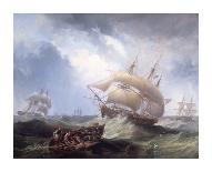 Rough Seas-James Wilson Carmichael-Framed Giclee Print