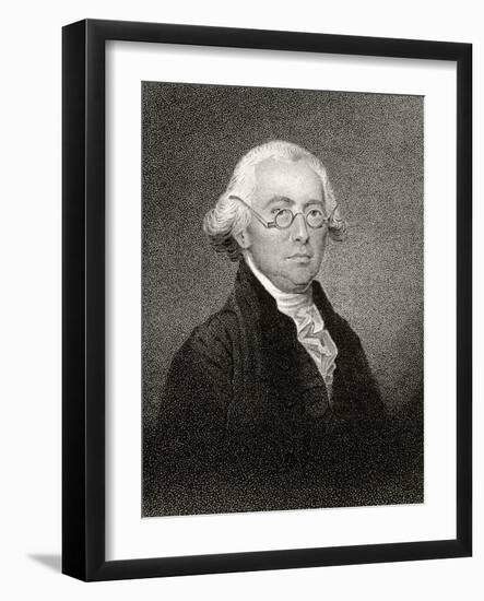 James Wilson, Engraved by James Barton Longacre (1794-1869)-null-Framed Giclee Print