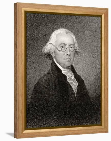 James Wilson, Engraved by James Barton Longacre (1794-1869)-null-Framed Premier Image Canvas