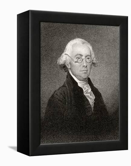 James Wilson, Engraved by James Barton Longacre (1794-1869)-null-Framed Premier Image Canvas