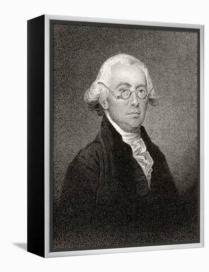 James Wilson, Engraved by James Barton Longacre (1794-1869)-null-Framed Premier Image Canvas