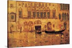 Gondoles a Venise-James Wilson Morrice-Stretched Canvas