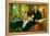 James Wyatt and His Granddaughter-John Everett Millais-Framed Stretched Canvas