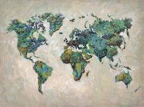 Wonderful World Map-James Zheng-Art Print