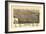 Jamestown, North Dakota - Panoramic Map-Lantern Press-Framed Art Print